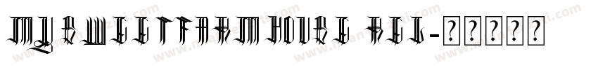 mysweetfarmhouse Reg字体转换